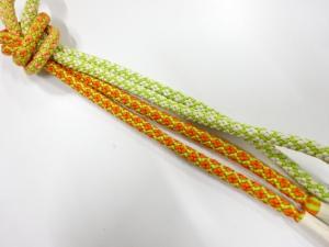 未使用品　正絹　手組帯締め
